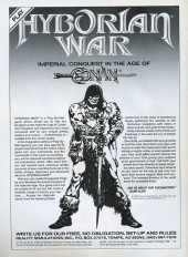 Verso de The savage Sword of Conan The Barbarian (1974) -176- (sans titre)