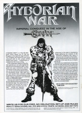 Verso de The savage Sword of Conan The Barbarian (1974) -181- The Face of a God!
