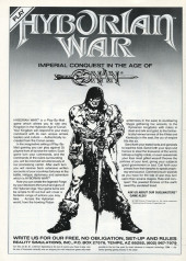 Verso de The savage Sword of Conan The Barbarian (1974) -184- Disciple