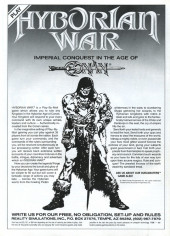 Verso de The savage Sword of Conan The Barbarian (1974) -185- The Masque of the Demon 