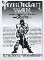 Verso de The savage Sword of Conan The Barbarian (1974) -191- (sans titre)