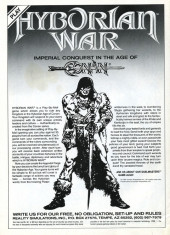Verso de The savage Sword of Conan The Barbarian (1974) -197- A Night in Messantia! All-New Barbaric Excitement!