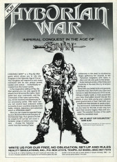 Verso de The savage Sword of Conan The Barbarian (1974) -198- At the Mercy of the Soul Eaters