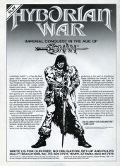 Verso de The savage Sword of Conan The Barbarian (1974) -200- The Most Off-Beat Conan Story Ever: Barbarians of the Border!