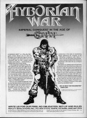 Verso de The savage Sword of Conan The Barbarian (1974) -202- The Sword and the Scythe! Plus a tale of King Kull!