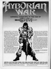 Verso de The savage Sword of Conan The Barbarian (1974) -205- Enter Zula: Warrior - Wizard. Friend or Foe?