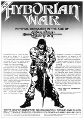 Verso de The savage Sword of Conan The Barbarian (1974) -206- (sans titre)