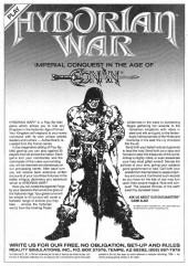 Verso de The savage Sword of Conan The Barbarian (1974) -207- (sans titre)