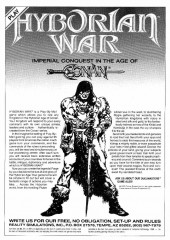 Verso de The savage Sword of Conan The Barbarian (1974) -210- Death Comes Swiftly in the Cavern of the Spider God