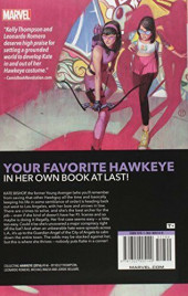 Verso de Hawkeye (2017) -INT01- Anchor Points