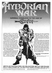 Verso de The savage Sword of Conan The Barbarian (1974) -213- Conan Defies the Gods of the Mountain and Valeria Defies Death.