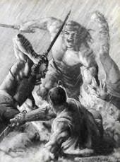 Verso de The savage Sword of Conan The Barbarian (1974) -227- Day of Manhood