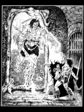 Verso de The savage Sword of Conan The Barbarian (1974) -234- The Daughter of Raktavashi