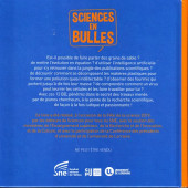 Verso de Sciences en bulles - Tome 1