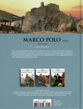 Verso de Les grands Personnages de l'Histoire en bandes dessinées -21- Marco Polo - Tome 1