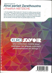 Verso de Ainsi parlait Zarathoustra (Horie) - Ainsi parlait Zarathoustra - Dieu est mort !