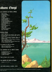 Verso de Tintin - Divers -C3a80- Tintin et le lac aux requins
