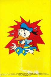 Verso de Mickey Parade (Supplément du Journal de Mickey) -49- Attention Donald ! (1284 bis)