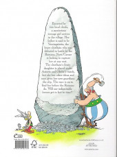 Verso de Astérix (en anglais) -38- Asterix and the chieftain's daughter