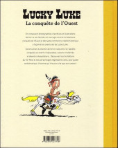 Verso de Lucky Luke (Autres) - La conquête de l'ouest à travers les aventures du célèbre cow-boy 