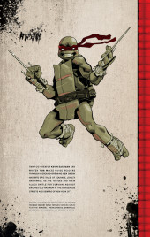Verso de Teenage Mutant Ninja Turtles (IDW collection) -INT01- TMNT IDW Collection #1