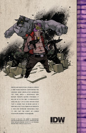 Verso de Teenage Mutant Ninja Turtles (IDW collection) -INT08- TMNT IDW Collection #8