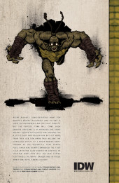 Verso de Teenage Mutant Ninja Turtles (IDW collection) -INT09- TMNT IDW Collection #9