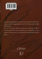 Verso de Citrus -10- Volume 10