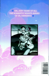 Verso de Un/sacred Vol.1 (Ablaze - 2019) -1- Issue #1