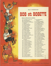 Verso de Bob et Bobette (3e Série Rouge) -87a1974- Le singe volant