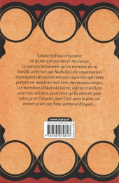 Verso de Naruto (Roman) -11- Nouvelles d'Akatsuki