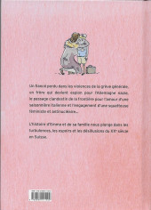 Verso de Le siècle de ... - Une famille suisse -1- Le Siècle d'Emma - Une famille suisse dans les turbulences du XXe siècle