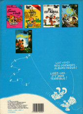 Verso de Boule et Bill -15a1985- Bill nom d'un chien !