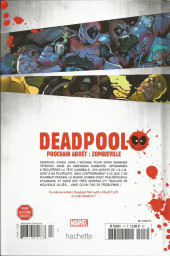 Verso de Deadpool - La collection qui tue (Hachette) -1737- Prochain arrêt: Zombieville
