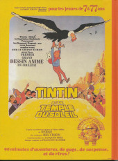 Verso de Tintin - Pastiches, parodies & pirates -45PIR- Tintin et le Temple du Soleil
