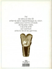 Verso de (AUT) Pef - Huit ans de violon