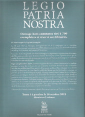 Verso de Legio Patria Nostra -1HC- Le tambour
