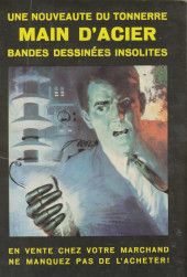 Verso de Diabolik (1re série, 1966) -40- L'ennemi invisible