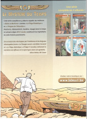 Verso de Le mystère du Temps -2- Premiers signes