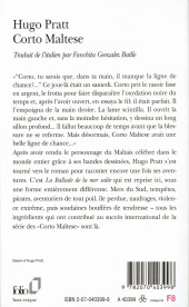 Verso de Corto Maltese - Tome Roman1 b