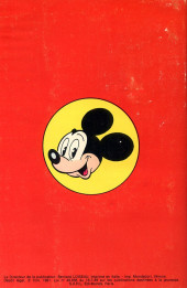 Verso de Mickey Parade -18- S.O.S Mickey