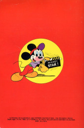 Verso de Mickey Parade -47- Mickey, la vedette!