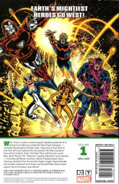 Verso de Avengers West Coast Epic Collection (2018) -INT01- How the west was won