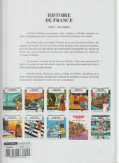 Verso de Histoire de France -1- Les origines