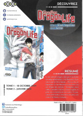 Verso de Goodbye Dragon Life -1Extrait- Tome 1
