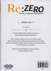 Verso de Re:Zero (Re: Life in a different world from zero) -308- Troisième arc : Truth of Zero - 8