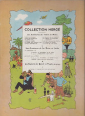 Verso de Tintin (Historique) -9B07Bis- Le crabe aux pinces d'or