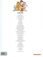 Verso de Garfield (Dargaud) -1c2008- Garfield prend du poids