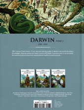 Verso de Les grands Personnages de l'Histoire en bandes dessinées -27- Darwin - Tome 1