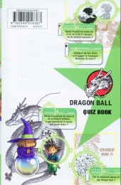 Verso de Dragon Ball -HS3- Quiz book 